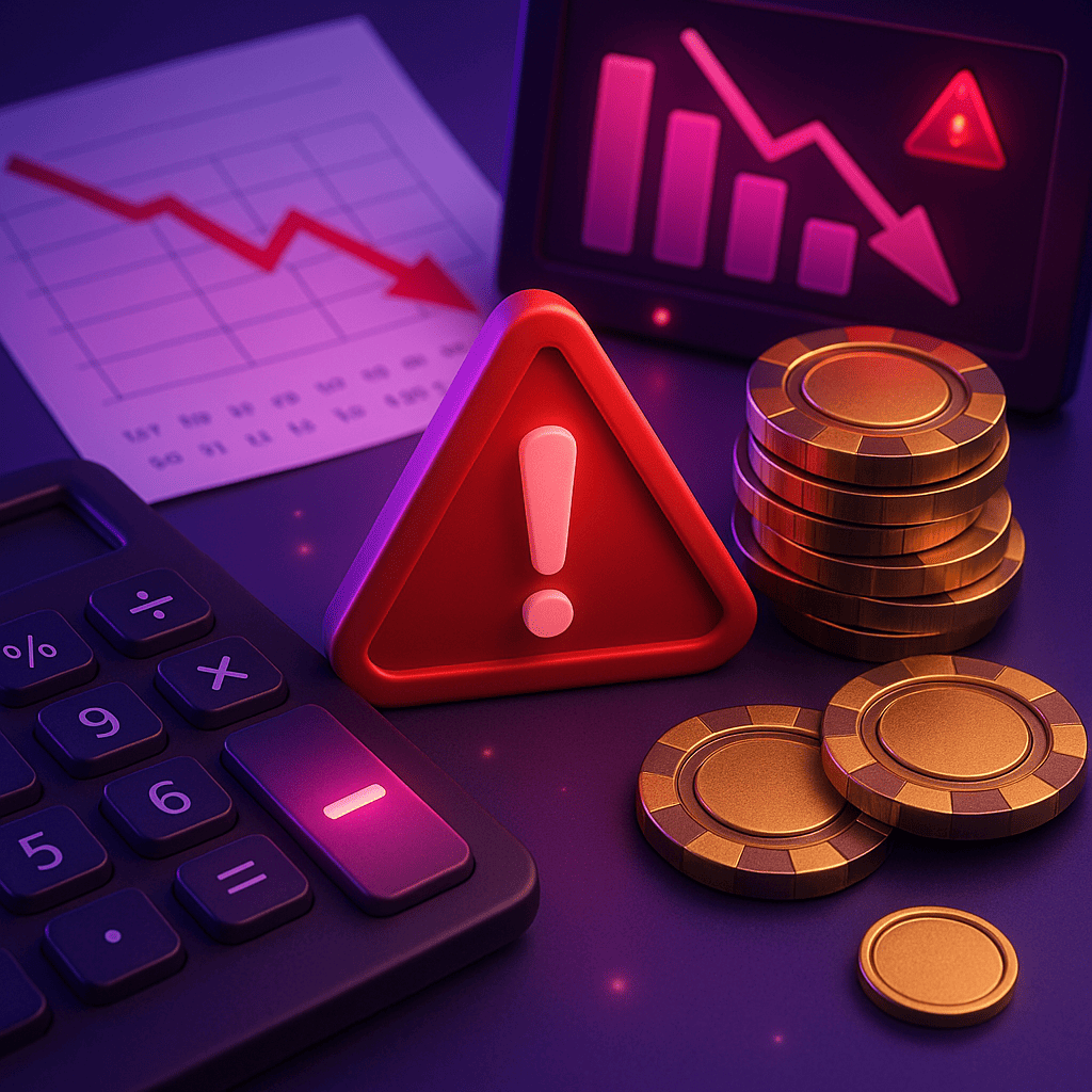 Casino budget calculation mistakes