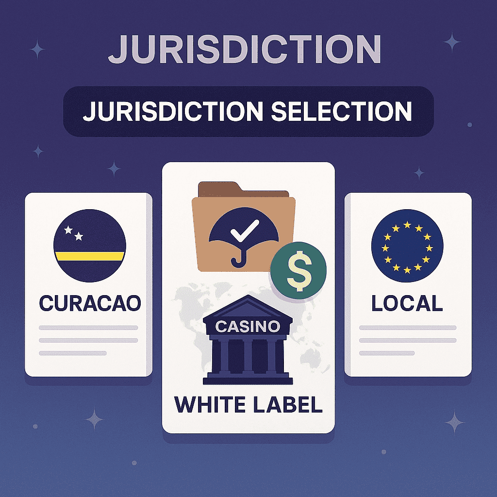 Jurisdiktionswahl für Casino-Lizenzen