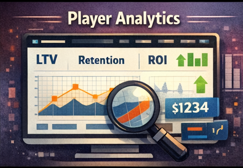 Аналитика казино: LTV, retention, когорты, ROI